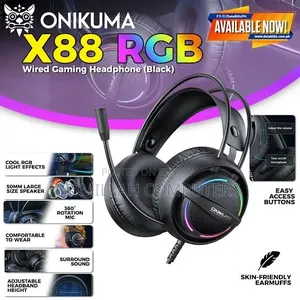 Onikuma X88 Gaming Headset Best Price in Bd (Wholesale)