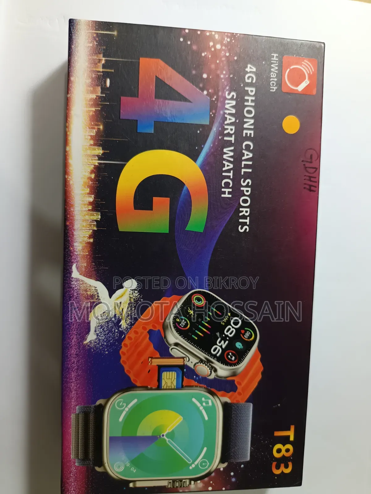 T83 4g Phone Call Sports Watch