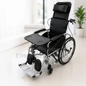 Sleeping Wheelchair With Food Table