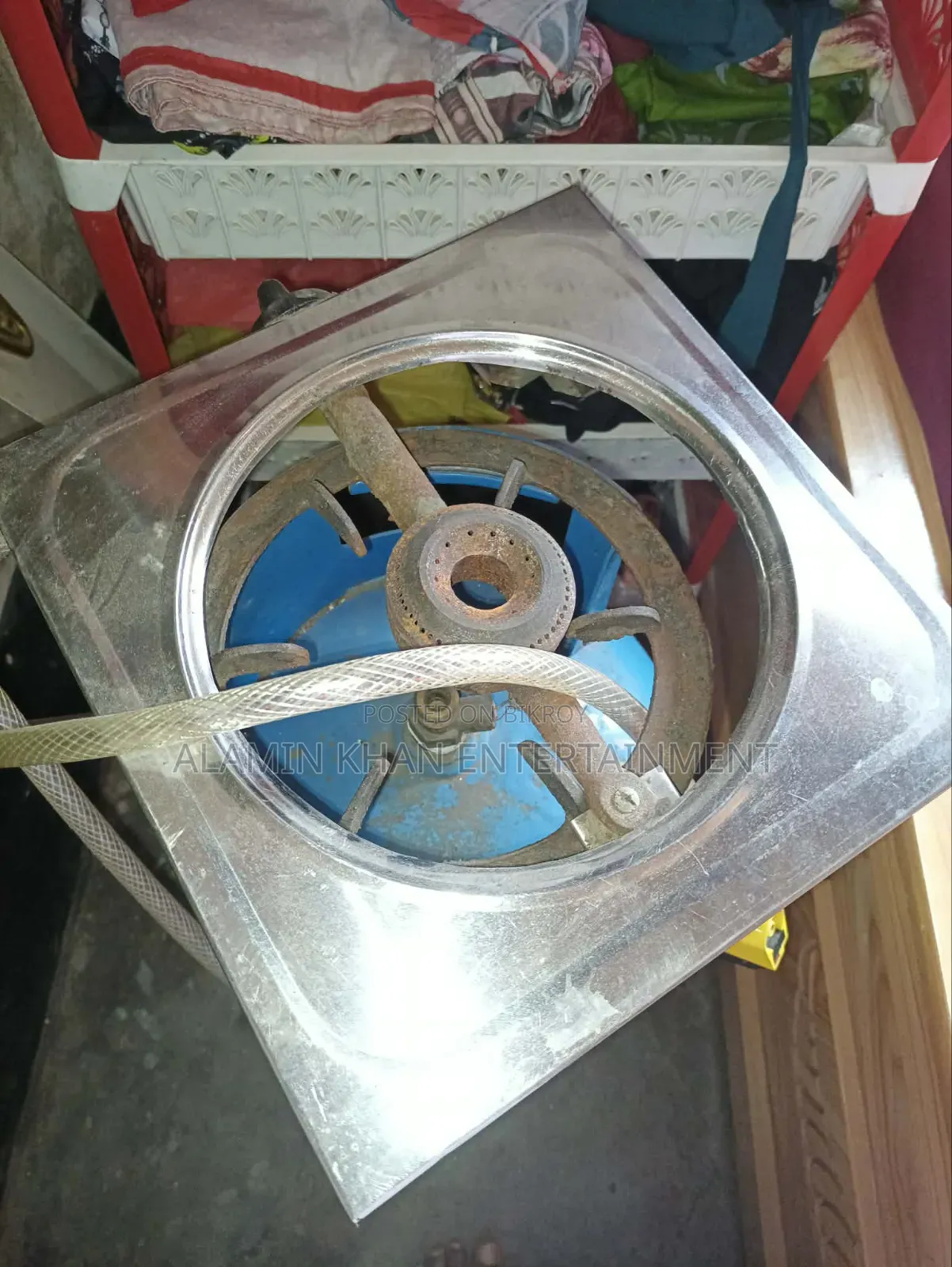 Cylinder, but low gas.
