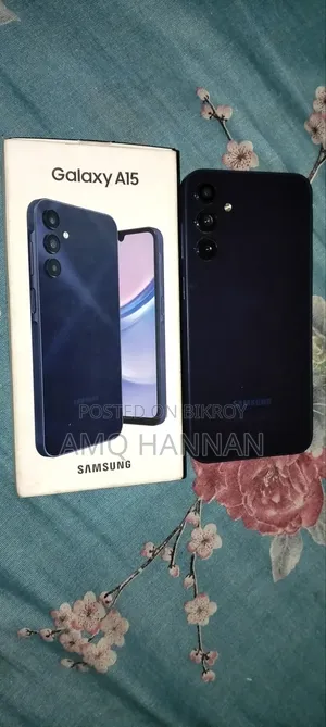 স্যামসাং গ্যালাক্সি এ১৫ ২৫৬ জিবি ব্ল্যাক