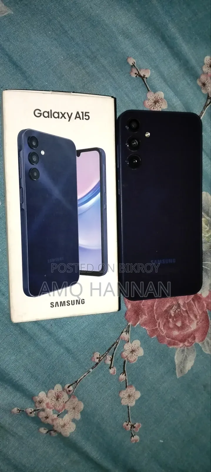 স্যামসাং গ্যালাক্সি এ১৫ ২৫৬ জিবি ব্ল্যাক