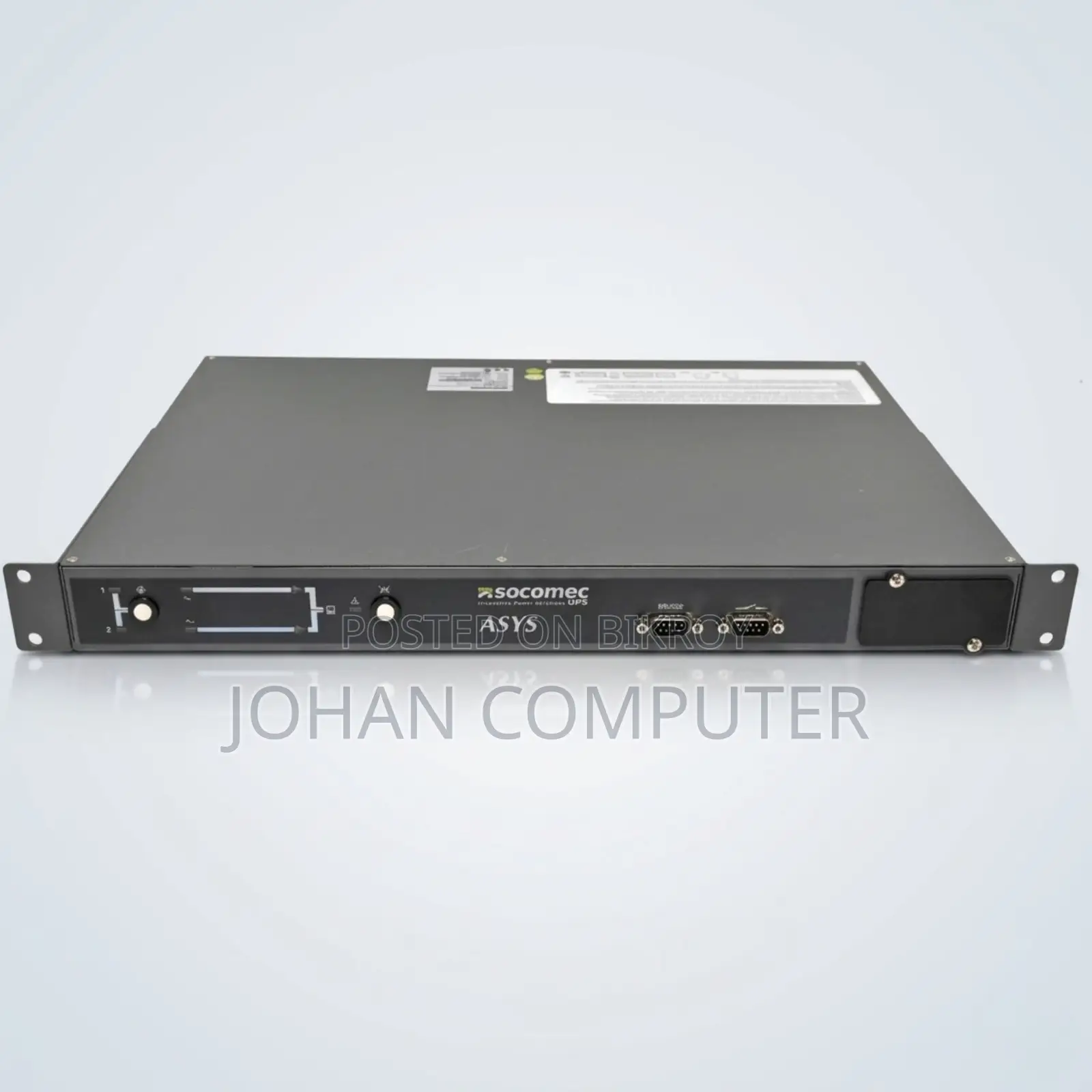 Socomec Asys Asys 16a-230 2 Pole Switching