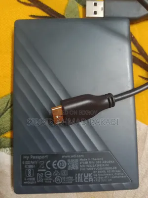 Wd My Passport 1tb External Hard Drive (Original)