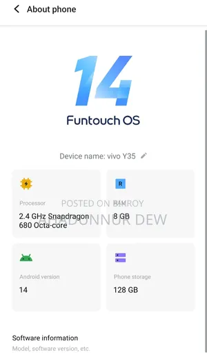 Vivo Y35 5G 128 GB