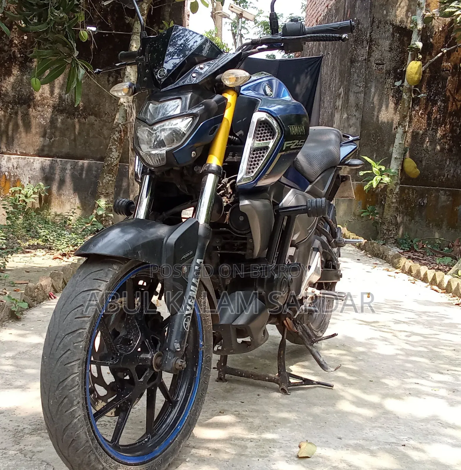 New Yamaha FZ 2019 Blue