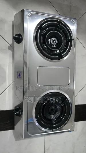 ডাবল বার্নার গ্যাস স্টোভ