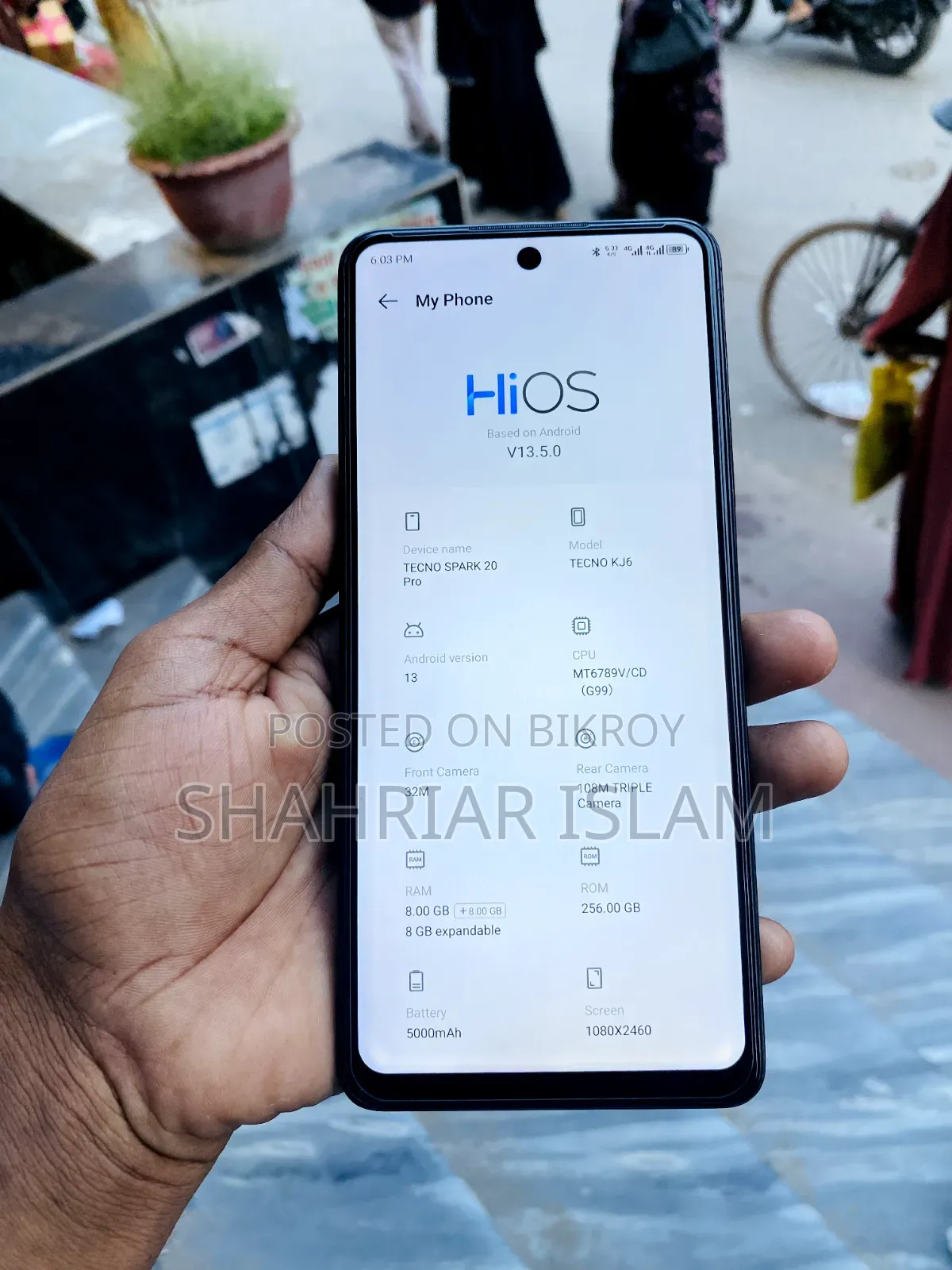 Tecno Spark 20 Pro 256 GB Black