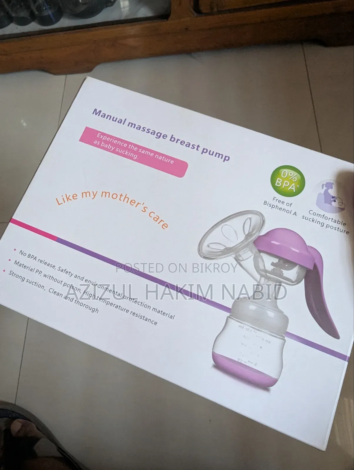 Manual Massage Breast Pump for Sale