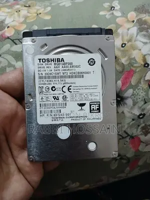 Toshiba 500gb Laptop Hard Drive (2.5” Sata)