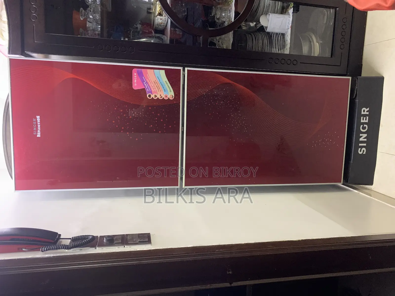 সিঙ্গার ফ্রিজ বিক্রয় পোস্ট। ব্যবহার - ৪ বছর।