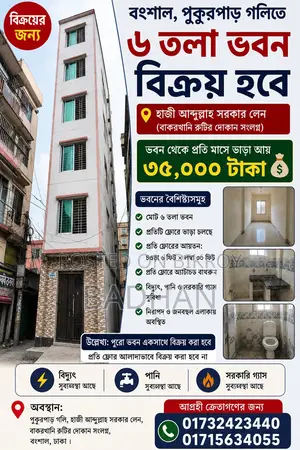 1bdrm Apartment in Begum Villa, Bangshal for Sale