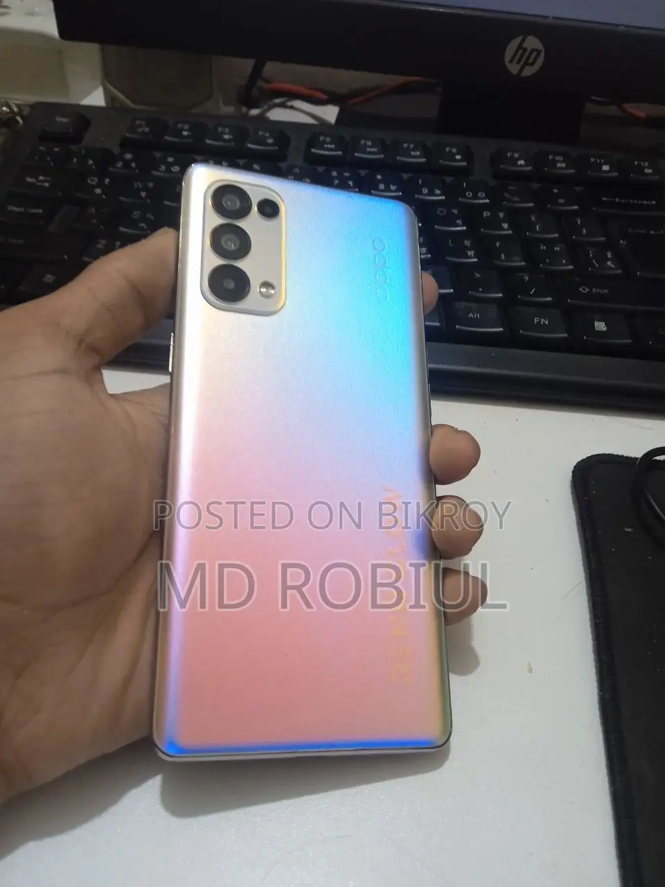 Oppo Reno 5 256 GB Rose Gold