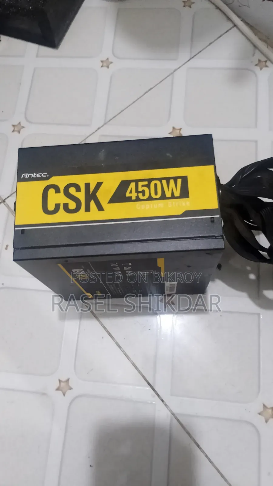 Antec Csk 450 Watt Power Supply 80bronze Certified Psu