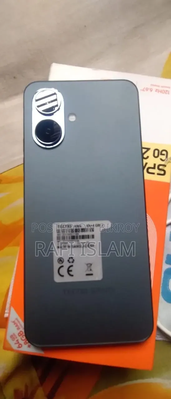 টেকনো স্পার্ক গো ৬৪ জিবি ব্ল্যাক