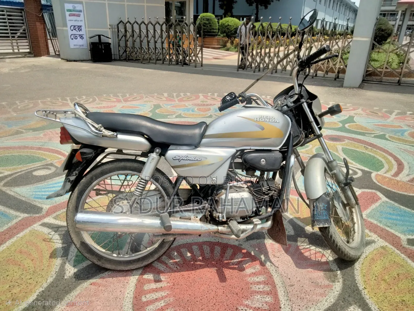 Hero Splendor 110 2000 Silver