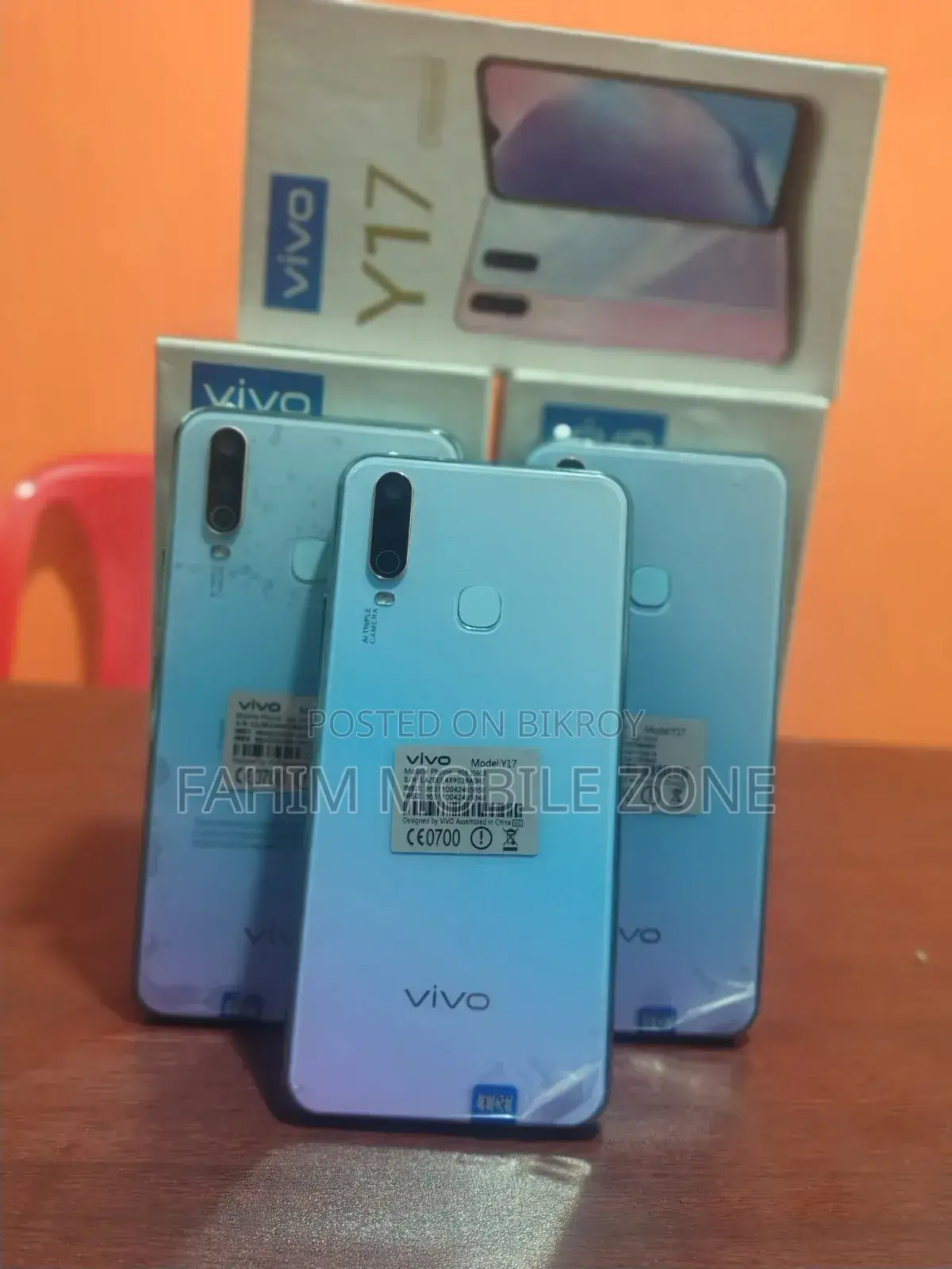 Vivo Y17 256 GB Purple