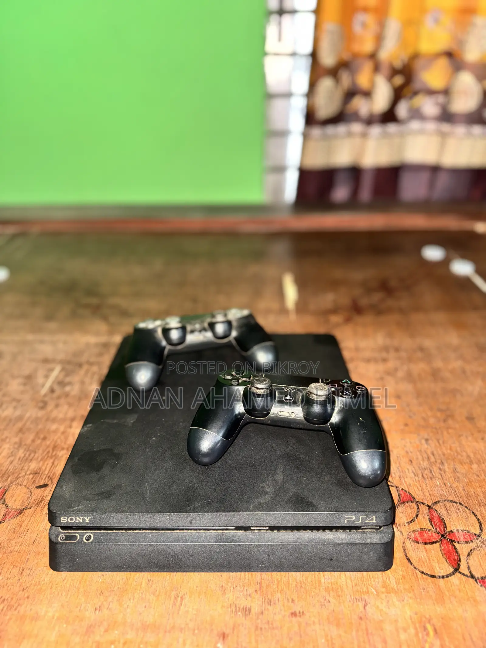 Ps4 Slim 1tb for Sale – 2 Controllers – Good Condition