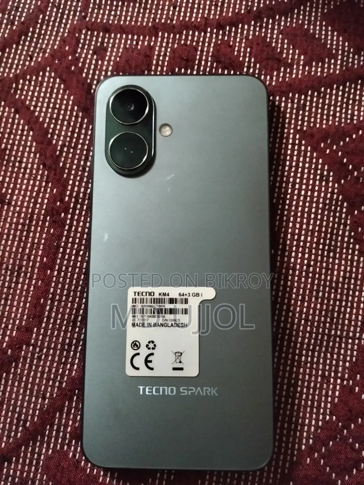 Tecno Spark Go 64 GB Blue