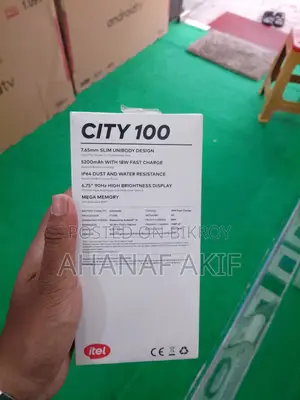 New Itel City 100 128 GB Gray