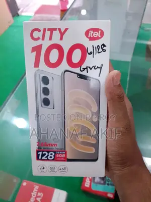 New Itel City 100 128 GB Gray