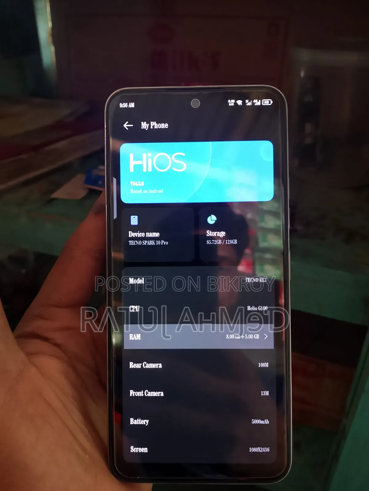 Tecno Spark 30 Pro 256 GB White
