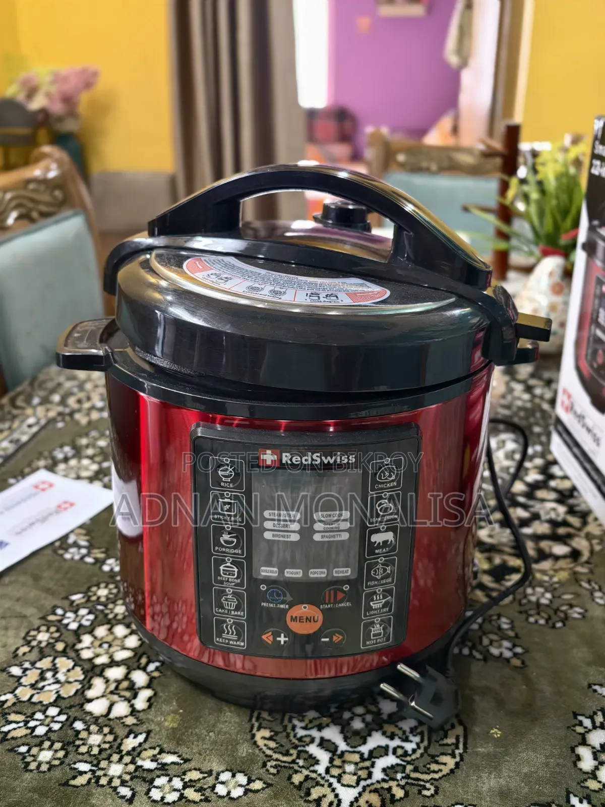 Redswiss 22-in-1 Electric Pressure Cooker 6.5l (Almost New)