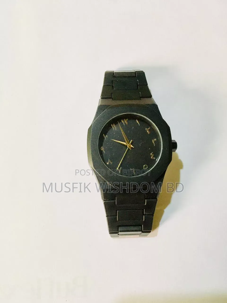 Black Color Premium Watch