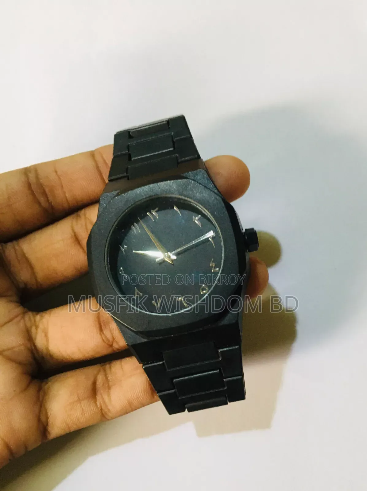 Black Color Premium Watch