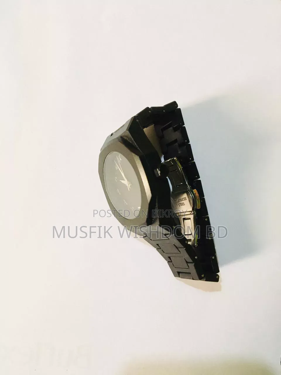 Black Color Premium Watch