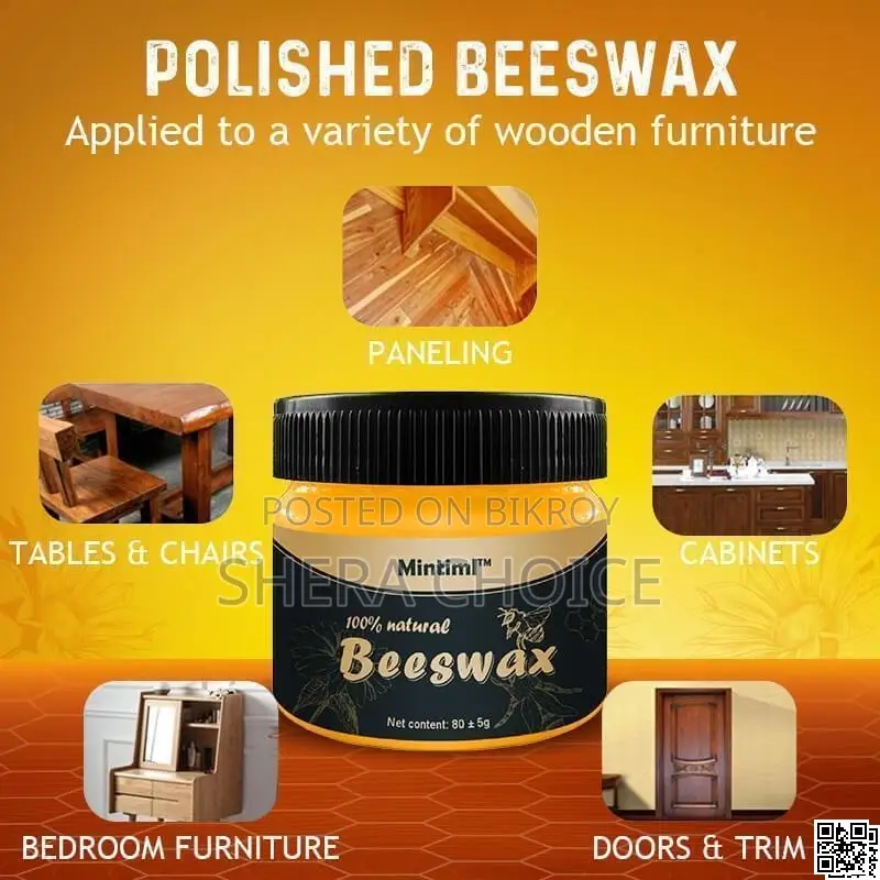 Beeswax Wood Polish – Make your old furniture shine like new!