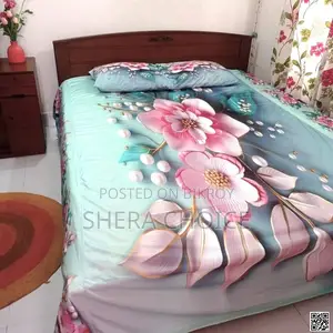 3D Printed Bed Sheet Set With 2 Pillow Covers