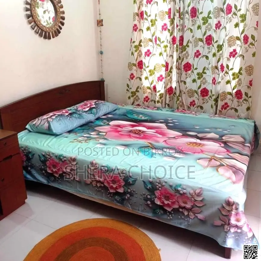 3D Printed Bed Sheet Set With 2 Pillow Covers