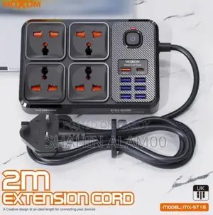 Moxom Mx-St24 12in1 Pd Power Strip 2m Cable Length