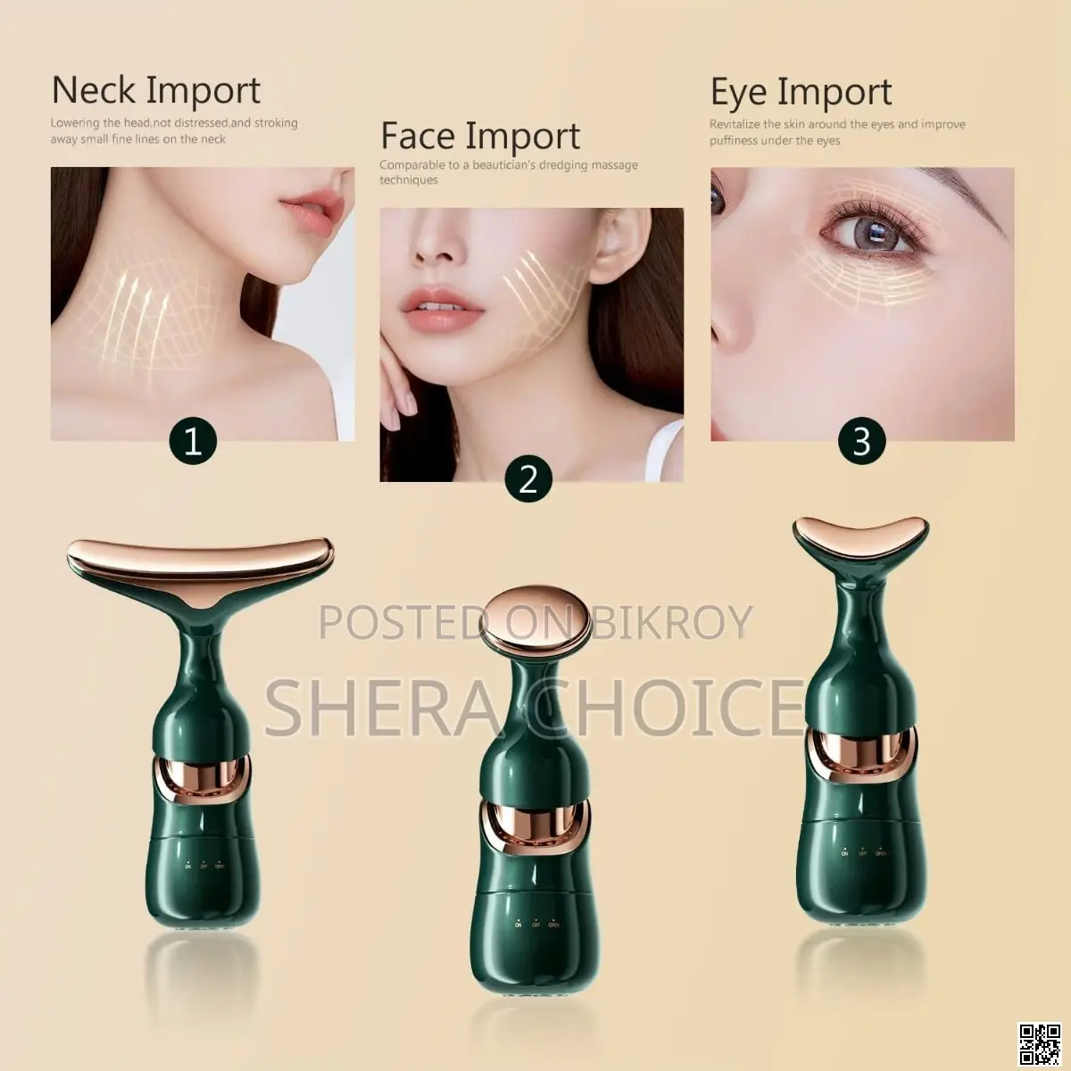 KDK 4D Facial Massager – Face Lift Firming Device