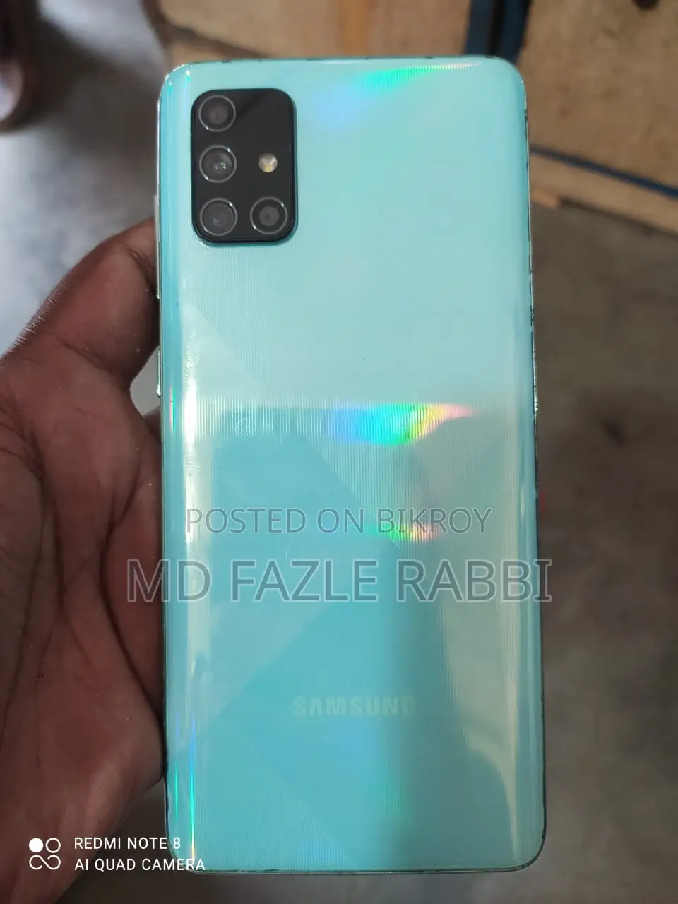 Samsung Galaxy A71 128 GB Blue