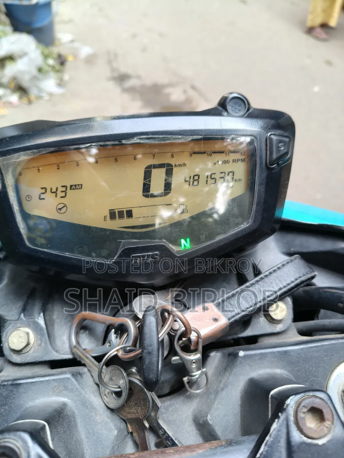 TVS Apache 160 4V 2019 Black