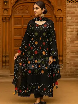 ডিজিটাল প্রিন্ট থ্রি পিস
