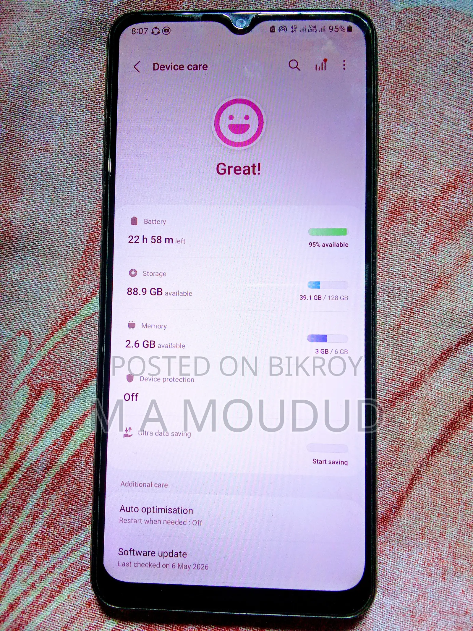 Samsung Galaxy M12 128 GB Black