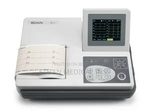 Edan Se-3 Three Channel Ecg Machine