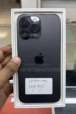 অ্যাপল আইফোন ১৪ প্রো ম্যাক্স ১২৮ জিবি ব্ল্যাক