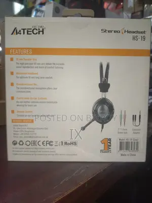 A4tech Hs-19 Stereo Headset