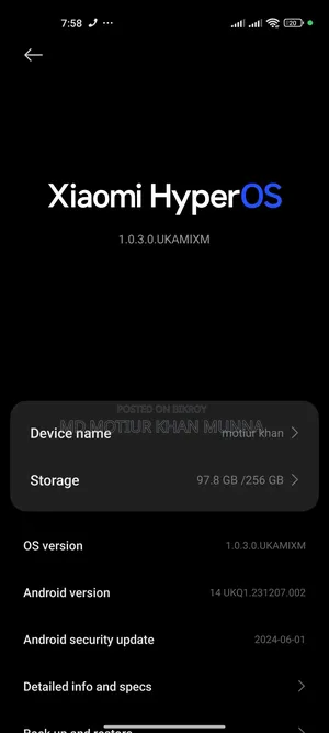 Xiaomi Mi 11 Pro 256 GB Black