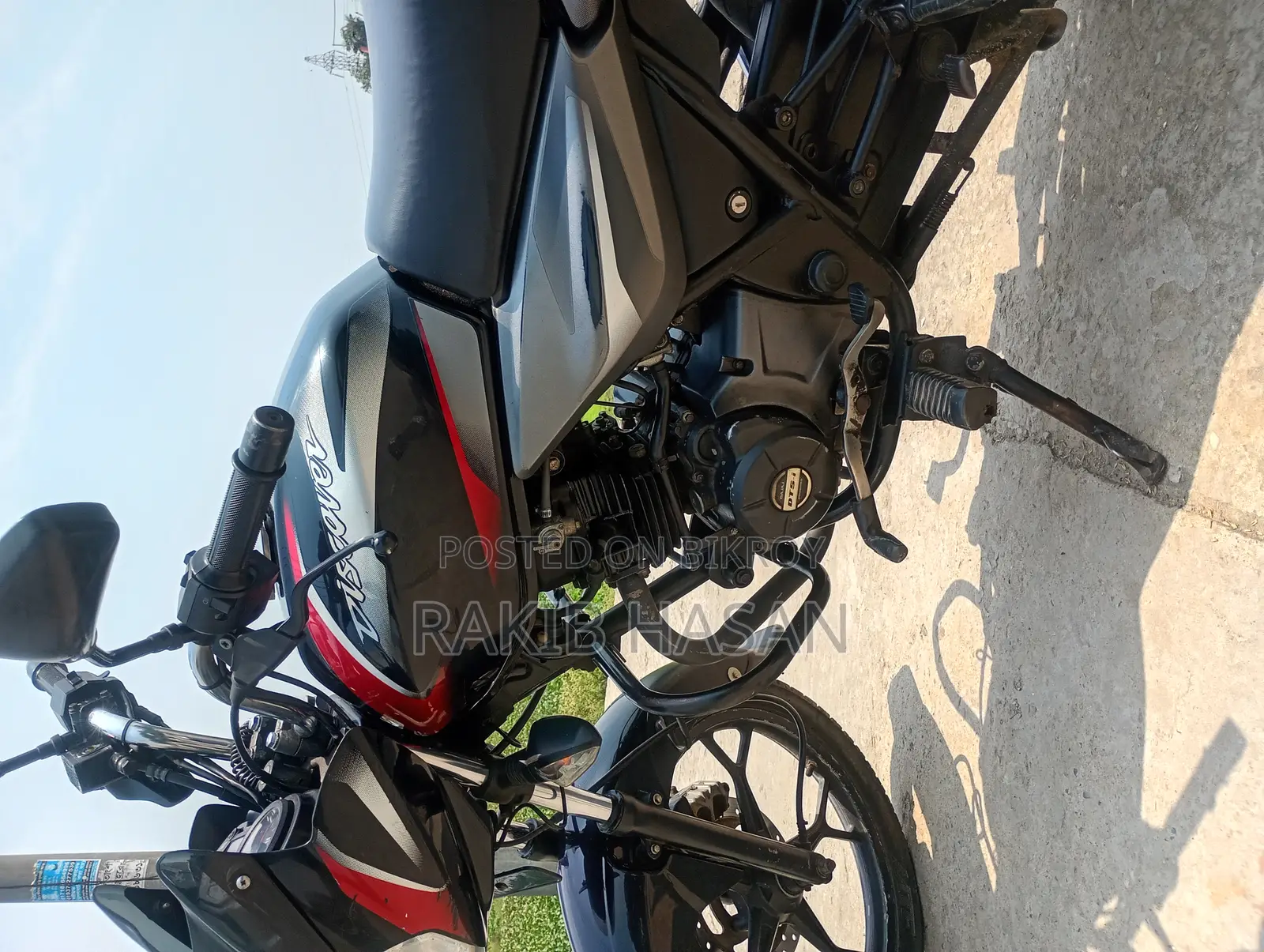 Bajaj Discover 125 2021 Black