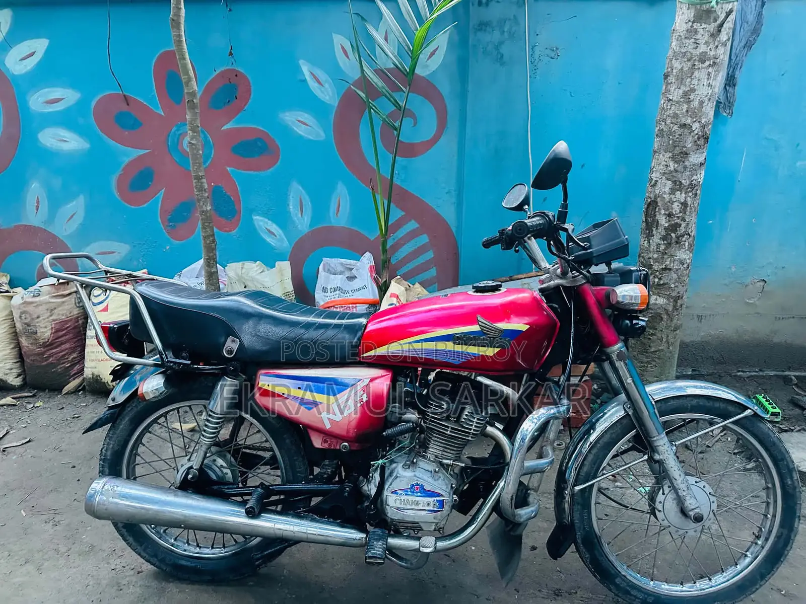 হোন্ডা সিজি১১০ ২০০৬ লাল