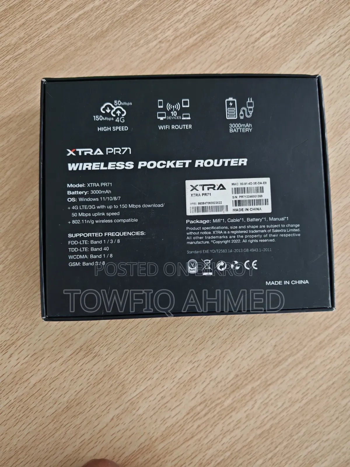 Wireless Pocket Router 4g