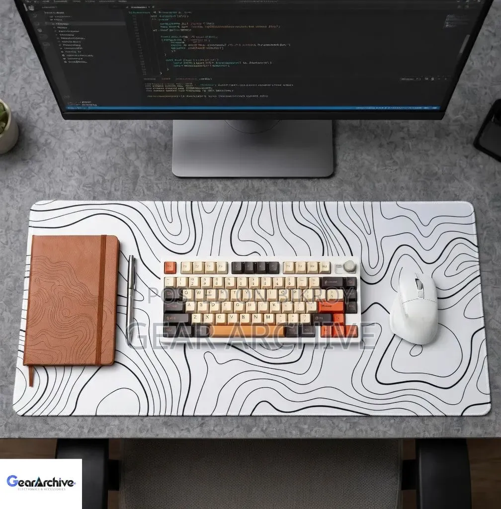 Large Office Mousepad - Medium Size [11.8 × 23.6inch] - Premium Vibe