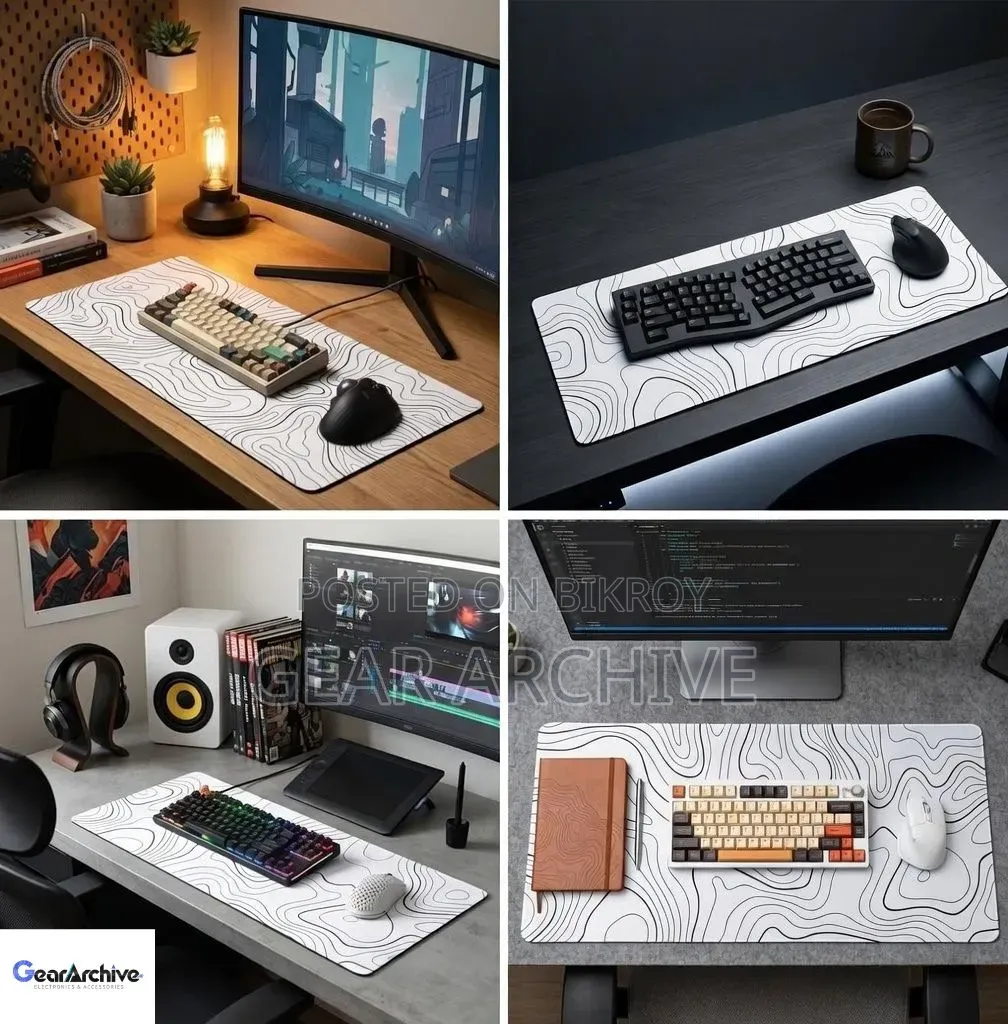 Large Office Mousepad - Medium Size [11.8 × 23.6inch] - Premium Vibe