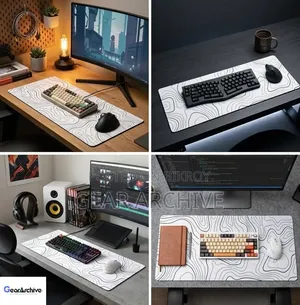 Large Office Mousepad - Medium Size [11.8 × 23.6inch] - Premium Vibe