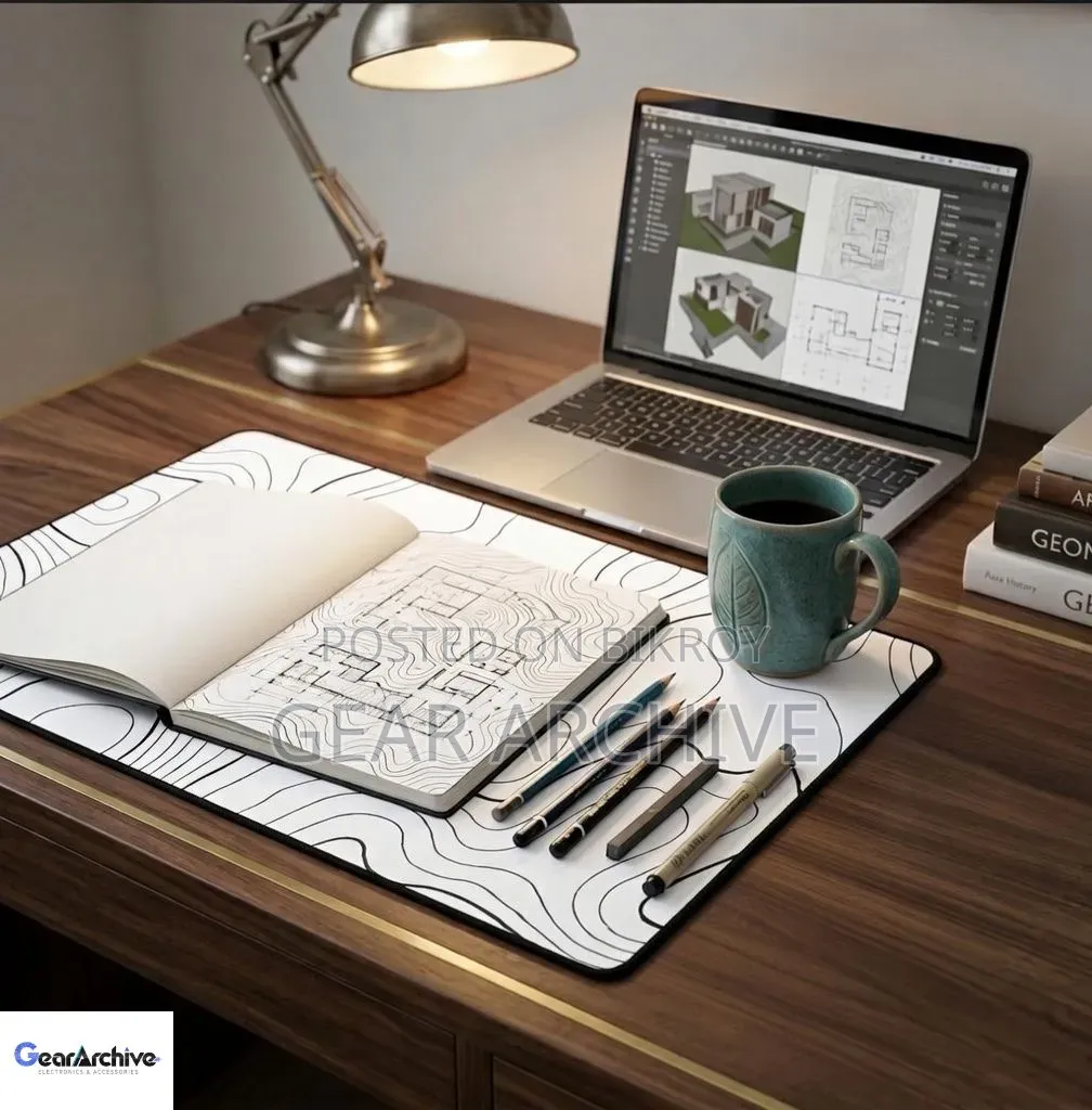 Large Office Mousepad - Medium Size [11.8 × 23.6inch] - Premium Vibe